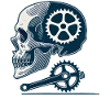 Bicycle Skeleton Sprocket Cycling