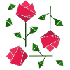 Geometric Roses