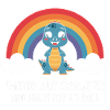 Emotional Dinosaur Rainbow Snack