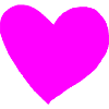 Heart Pink Pink Gift Idea