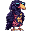 Harpie oiseau été