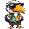 Pelican Bird Funny Summer