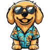Golden Retriever Dog Summer