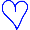 Heart Blue Gift Idea