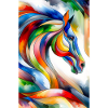 Cheval abstrait