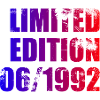 33e anniversaire Edition limitée 06/1992