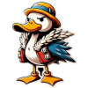 Duck seeks quarrel