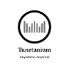 Tunetanium Logo Black Transparent