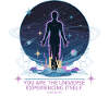 Celestial Being | Alan Watts Quote Design