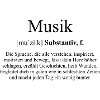 Musik Definition Dictionary