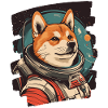 Shiba Inu Astronaute