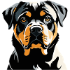 Rottweiler - Pet Dog Sticker