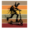 Scooter Design - Retro