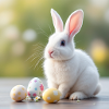 White Hare Easter