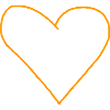 Heart Orange Gift Idea