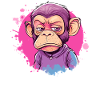 Grumpy Monkey Street Style