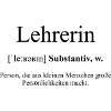 Lehrerin Definition Dictionary