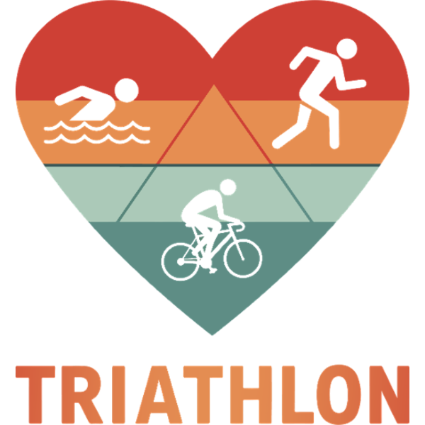 Koszulka "Kocham Triathlon prezent dla triathlonisty"