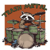 Trash Metal Raccoon Drums