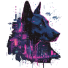 dobermann cyberpunk