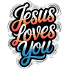 Jésus vous aime !