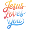 Jesus loves you!