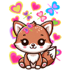 Fox Foxes Kids Child Baby
