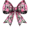 Coquette Bow Brontosaurus Dinosaur Pattern