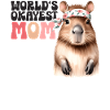 Verdens Okay Mor Capybara Sjov Mor Mor