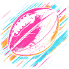 Football Ball Graffiti