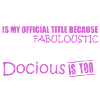 Teacher Is My Offical Tittle