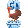 Go Cold Turkey Cartoon Design