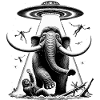 mammoth abducted by ufo