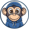 Cool Monkey with Hood