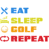 Golfspieler Golf Geschenk Golfschläger Spruch