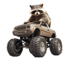 Waschbär