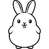 Funny bunny Easter