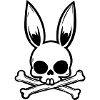 Bunny Head Skull Skull