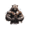 Grizzly Bear Muscles