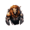 Muscles Lion
