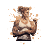 Fitness Woman Muscles