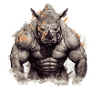Rhino Muscles