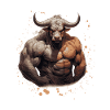 Stier Bulle Muskeln