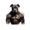 Dog muscles
