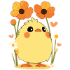 Chick, Spring, Flowers, Summer, Easter, Garden
