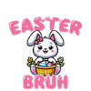 Happy Easter Broth Funny Bunny