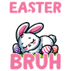 Happy Easter Broth Funny Bunny