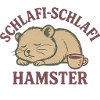 Schlafi-Schlafi Hamster – Schlafendes Hamsterdesig
