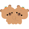 Couple de capybaras