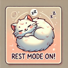 Rest Mode – Sleeping Cat
